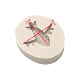 Molde Silicona Avión Mini